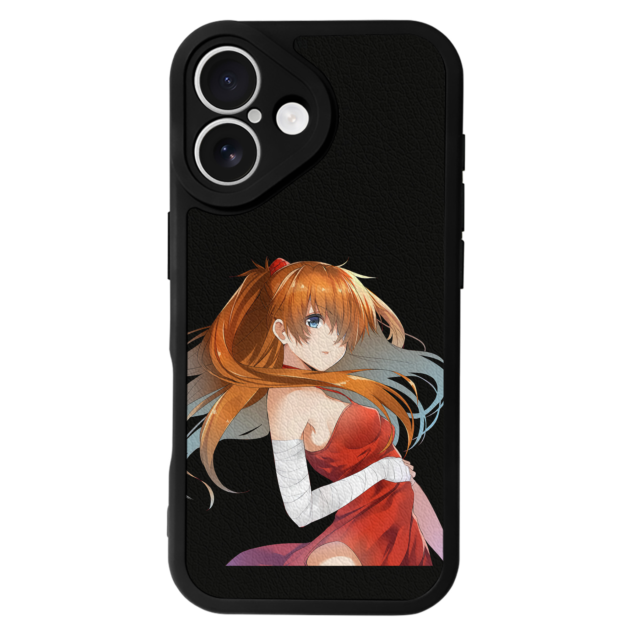 （画像用） EVA 新世紀エヴァンゲリオン 【iPhone 16シリーズ対応】シリコンスマホケース（レザー調） 材質：シリコン